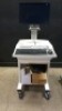 GE CASE STRESS TEST WORKSTATION WITH T2100 TREADMILL