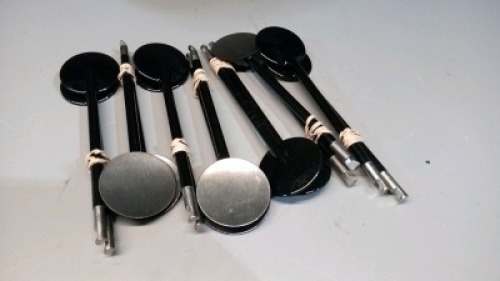 LOT OF PHILIPS DEFIB PADDLES PARTS