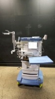 DRAEGER APOLLO ANESTHESIA MACHINE WITH (4.50.05 SOFTWARE VERSION, MAN SPONT, VOL MODE, VOL AF MODE, PRESS MODE, PRESS SUPP)