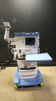 DRAEGER APOLLO ANESTHESIA MACHINE WITH (MAN SPONT, VOL MODE, VOL AF MODE, PRESS MODE, PRESS SUPP)