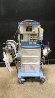 DRAGER FABIUS TIRO ANESTHESIA MACHINE WITH (3.37A SOFTWARE VERSION, VOLUME CONTROL, PRESSURE CONTROL, PRESSURE SUPPORT, MAN SPONT) & 1 VAPORIZER (VAPOR 2000 SEVOFLURANE)