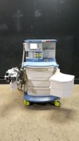 DRAGER FABIUS GS PREMIUM ANESTHESIA MACHINE WITH (3.37A SOFTWARE VERSION, VOLUME CONTROL, PRESSURE CONTROL, PRESSURE SUPPORT, SIMV/PS, MAN SPONT)