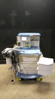 DRAGER FABIUS GS PREMIUM ANESTHESIA MACHINE WITH (3.37A SOFTWARE VERSION, VOLUME CONTROL, PRESSURE CONTROL, PRESSURE SUPPORT, SIMV/PS, MAN SPONT)