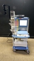 DRAGER NARKOMED 6400 ANESTHESIA MACHINE WITH (4.0 SOFTWARE VERSION,MAN.SPONT,VOL.MODE,SIMV,PRES.MODE), MARQUETTE SOLAR 8000 PATIENT MONITORING SYSTEM & TRAM RACK 4A