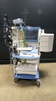 DRAGER NARKOMED 6400 ANESTHESIA MACHINE WITH (MAN.SPONT,VOL.MODE,SIMV,PRES.MODE) (NO SOFTWARE VERSION) & NELLCOR OXIMAX N-600X PULSE OXIMETER