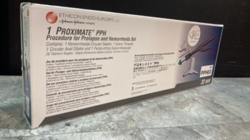 ETHICON 1 PROXIMATE PPH PROCEDURE FOR PROLAPSE AND HEMORRHOIDS SET 33M (REF: PPH03) EXP 02-28-2025