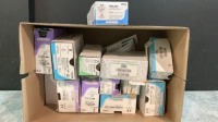 LOT OF ETHICON SUTURES