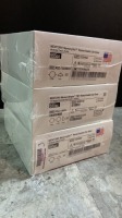 LOT OF 3 MENTOR MEMORY GEL RESTERILIZABLE GEL SIZERS/BREAST IMPLANTS (555CC) (EXP 2023, 2020, 2022)