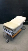 RITTER/MIDMARK 222 POWER EXAM TABLE WITH FOOT CONTROL