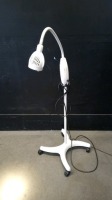 PHILIPS BURTON GL30FL EXAM LIGHT ON ROLLING STAND