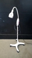 PHILIPS BURTON GL30FL EXAM LIGHT ON ROLLING STAND