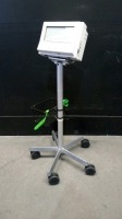 DATASCOPE PASSPORT EL PATIENT MONITOR ON ROLLING STAND