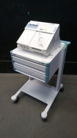 PHILIPS SERIES 50A FETAL MONITOR ON CART CL