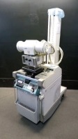 GE AMX 4 PLUS MOBILE X-RAY SYSTEM WITH FUJIFILM FDR D-EVO