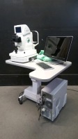 KOWA 12 MEGA 7 NONMYD FUNDUS CAMERA WITH ROLLING WORKSTATION