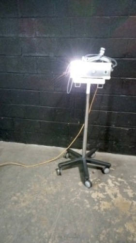 SUNOPOTICS TITAN 400 HP LIGHT SOURCE ON ROLLING STAND W/HEADLAMP