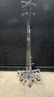 LOT OF IV POLES