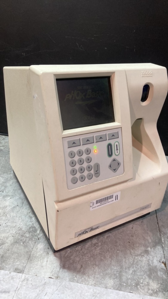 NOVA BIOMEDICAL PHOX BASIC BLOOD/GAS ANALYZER
