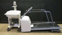 GE CASE STRESS TEST WORKSTATION WITH T2100 TREADMILL