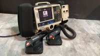 MEDTRONIC/PHYSIO-CONTROL LIFEPAK 20 BIPHASIC DEFIB WITH PACING, 3 LEAD ECG, ANALYZE, PADDLES