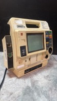 MEDTRONIC/PHYSIO-CONTROL LIFEPAK 12 MONOPHASIC DEFIB WITH PACING, 3 LEAD ECG, SPO2, ANALYZE