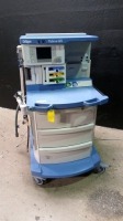 DRAGER FABIUS GS ANESTHESIA MACHINE WITH (VOLUME CONTROL, PRESSURE CONTROL, PRESSURE SUPPORT, MAN SPONT) (NO SOFTWARE)