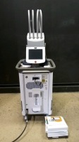 CYNOSURE INC. SCULPSURE LIPO LASER SYSTEM WITH 4 SCULPSURE APPLICATORS (100-7026-010) ATTACMENTS (V~200-240,KVA 1.8,HZ 50/60,KG 118, SOLID STATE LASER, MAX POWER:60W PER APPLICATOR, PULSE WIDTH: CW, WAVELENGHT: 1060NM) (DOM. 7/2016)