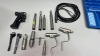 STRYKER CORE POWER INSTRUMENT SET TO INCLUDE 5400-99 UNIVERSAL DRIVER, 5400-15 MICRO DRILL, 5400-31 OSCILLATING SAW, 5400-37 RECIPROCATING SAW, 5400-034 SAG SAW HANDPIECES & ATTACHMENTS
