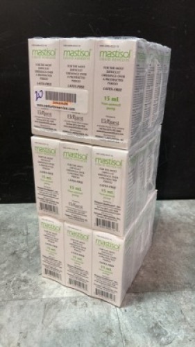 LOT OF MASTISOL LIQUID ADHESIVE (0496-0523-16)