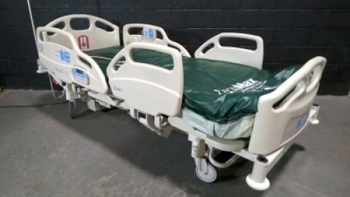 HILL-ROM CARE ASSIST HOSPITAL BED W/HEAD & FOOTBOARD & SCALE