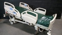 HILL-ROM CARE ASSIST HOSPITAL BED W/HEAD & FOOTBOARD & SCALE