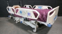 HILL-ROM TOTALCARE P1900 HOSPITAL BED W/SCALE,HEAD & FOOTBOARDS