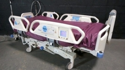 HILL-ROM TOTALCARE P1900 HOSPITAL BED W/HEAD & FOOTBOARD & SCALE