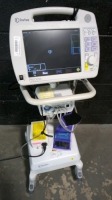 INVIVO PRECESS PATIENT MONITOR ON ROLLING STAND