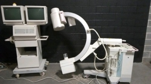 PHILIPS BV29 C-ARM SYSTEM (DOM:N/A) WITH HAND CONTROL,IMAGE INTENSIFIER 11'' & DUAL MONITOR WORKSTATION