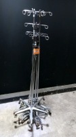 LOT OF IV POLES