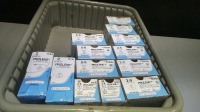 LOT OF ETHICON PROLENE (3846T, 8412H, 8720H, 9702H, 8663G, 8632G, 8623H, 8523H, 8833H, 8685H)