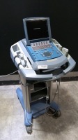 SONOSITE MICROMAXX PORTABLE ULTRASOUND MACHINE WITH 2 PROBES (L38E/10-5, C60E/5-2) (SERIAL NO. 03B1DR) (DOM: 2007-11)