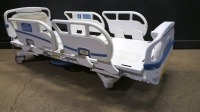 STRYKER SECURE 3002 S3 HOSPITAL BED WITH HEAD & FOOTBOARD (CHAPERONE WITH ZONE CONTROL, BED EXIT, SCALE) (IBED AWARENESS)