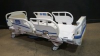 STRYKER SECURE 3002 S3 HOSPITAL BED WITH HEAD & FOOTBOARD (CHAPERONE WITH ZONE CONTROL, BED EXIT, SCALE) (IBED AWARENESS)