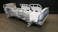 STRYKER SECURE 3002 S3 HOSPITAL BED WITH HEAD & FOOTBOARD (CHAPERONE WITH ZONE CONTROL, BED EXIT, SCALE) (IBED AWARENESS)