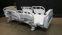 STRYKER SECURE 3002 S3 HOSPITAL BED WITH HEAD & FOOTBOARD (CHAPERONE WITH ZONE CONTROL, BED EXIT, SCALE) (IBED AWARENESS)