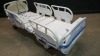 STRYKER SECURE 3002 S3 HOSPITAL BED WITH HEAD & FOOTBOARD (CHAPERONE WITH ZONE CONTROL, BED EXIT, SCALE) (IBED AWARENESS)