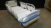 STRYKER SECURE 3002 S3 HOSPITAL BED WITH HEAD & FOOTBOARD (CHAPERONE WITH ZONE CONTROL, BED EXIT, SCALE) (IBED AWARENESS)