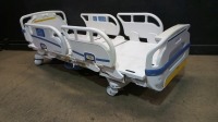 STRYKER SECURE 3002 S3 HOSPITAL BED WITH HEAD & FOOTBOARD (CHAPERONE WITH ZONE CONTROL, BED EXIT, SCALE) (IBED AWARENESS)