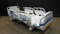 STRYKER SECURE 3002 S3 HOSPITAL BED WITH HEAD & FOOTBOARD (CHAPERONE WITH ZONE CONTROL, BED EXIT, SCALE) (IBED AWARENESS)