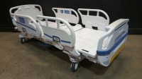 STRYKER SECURE 3002 S3 HOSPITAL BED WITH HEAD & FOOTBOARD (CHAPERONE WITH ZONE CONTROL, BED EXIT, SCALE) (IBED AWARENESS)