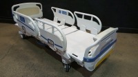 STRYKER SECURE 3002 S3 HOSPITAL BED WITH HEAD & FOOTBOARD (CHAPERONE WITH ZONE CONTROL, BED EXIT, SCALE) (IBED AWARENESS)