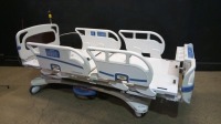 STRYKER SECURE 3002 S3 HOSPITAL BED WITH HEAD & FOOTBOARD (CHAPERONE WITH ZONE CONTROL, BED EXIT, SCALE) (IBED AWARENESS)