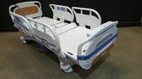 STRYKER SECURE 3002 S3 HOSPITAL BED WITH HEAD & FOOTBOARD (CHAPERONE WITH ZONE CONTROL, BED EXIT, SCALE) (IBED AWARENESS)